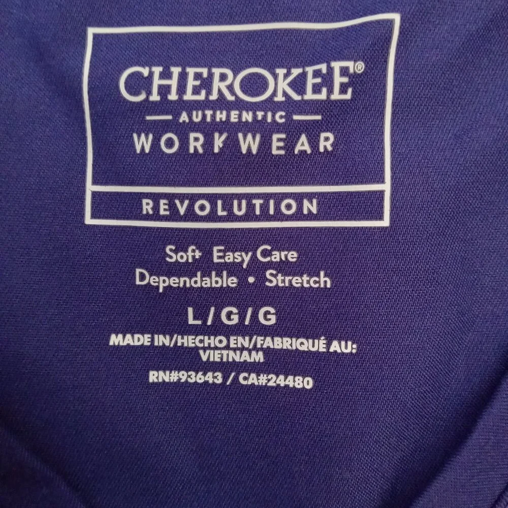 Cherokee Scrub Top - Picture 3 of 3